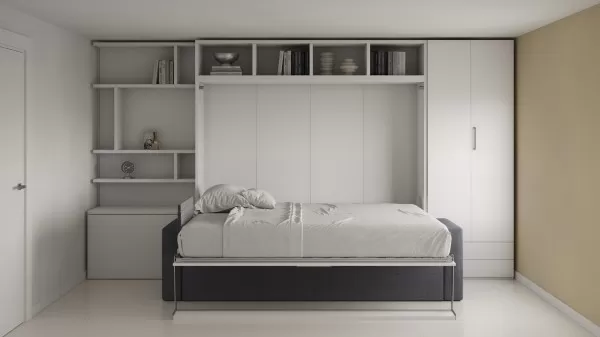 Royal Horizontal Queen Wall Bed 81