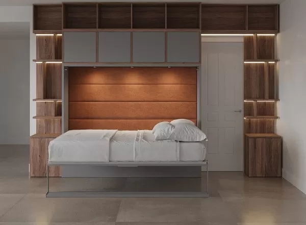 Royal Horizontal Queen Wall Bed 95