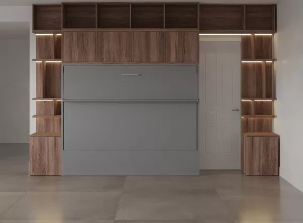 Royal Horizontal Queen Wall Bed 97