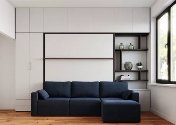 Royal King Murphy Bed 1