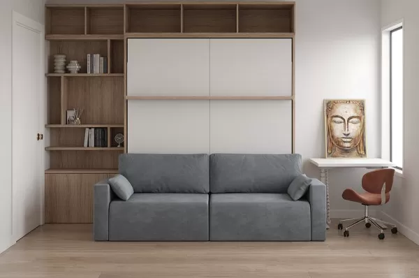 Royal King Murphy Bed 12