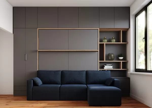 Royal King Murphy Bed 2