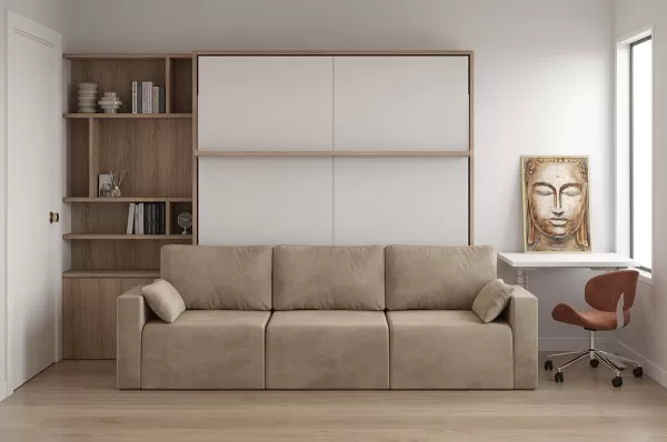 Royal King Murphy Bed 9