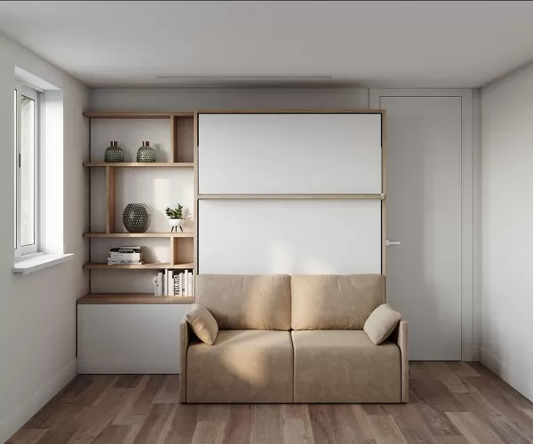 Royal Queen Wall Bed 173