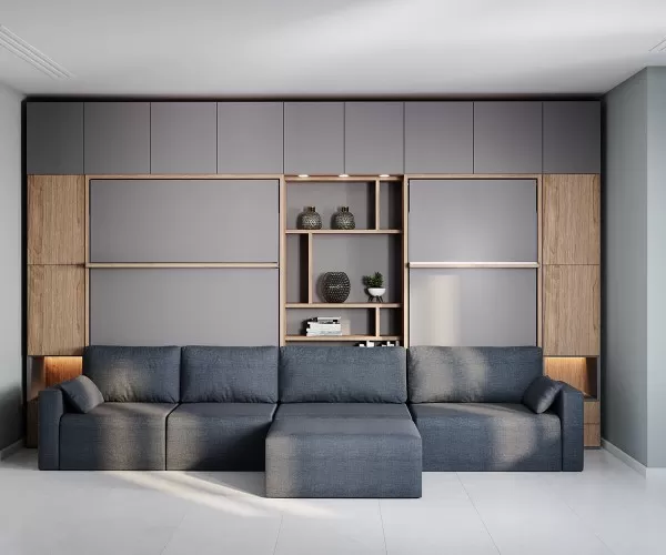 Royal Queen Wall Bed 209