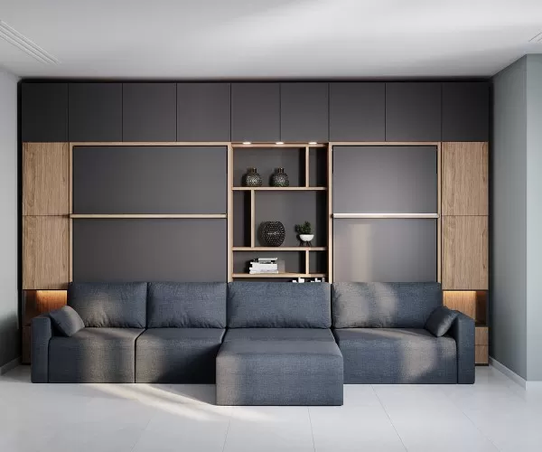 Royal Queen Wall Bed 218