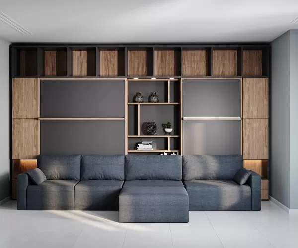 Royal Queen Wall Bed 220