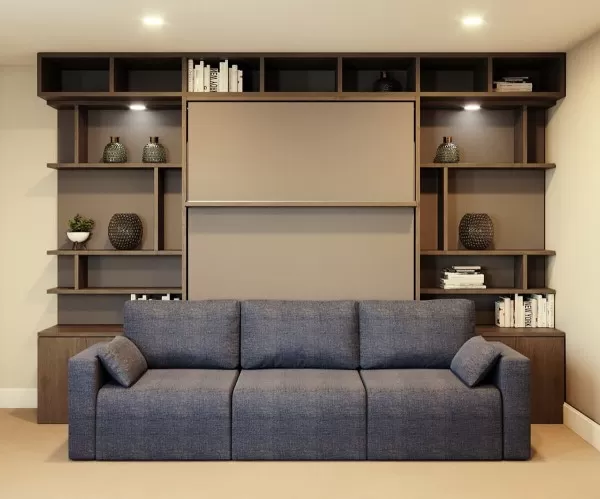 Royal Queen Wall Bed 254