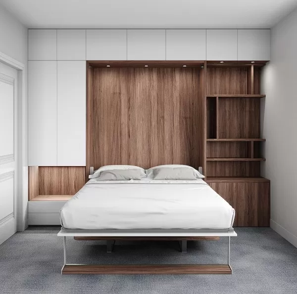 Royal Queen Wall Bed 342