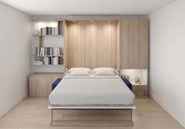 Royal Queen Wall Bed 418