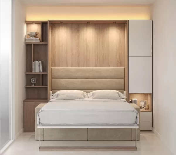 Royal Queen Wall Bed 476