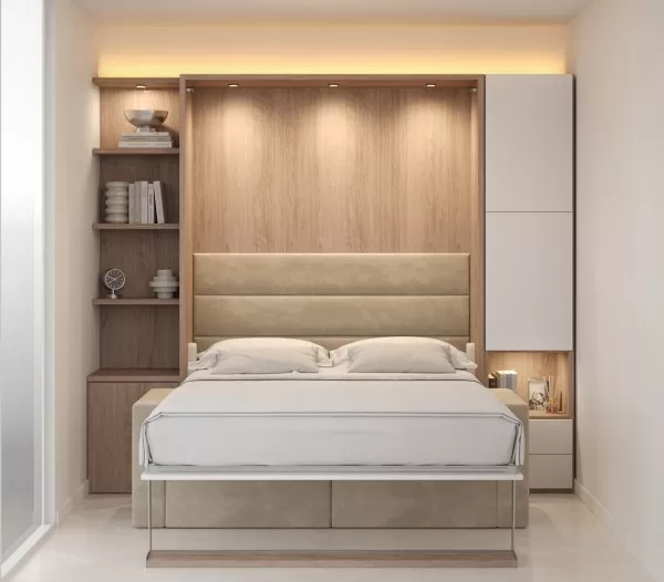 Royal Queen Wall Bed 478