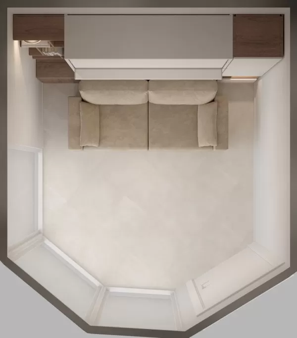 Royal Queen Wall Bed 481