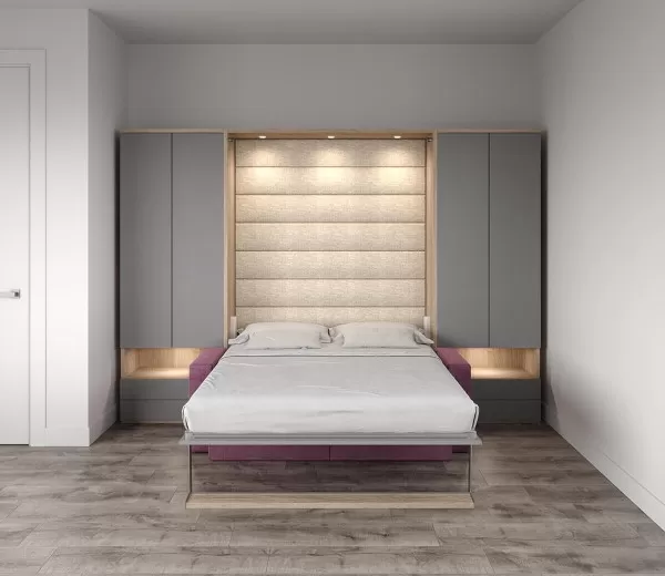 Royal Queen Wall Bed 504