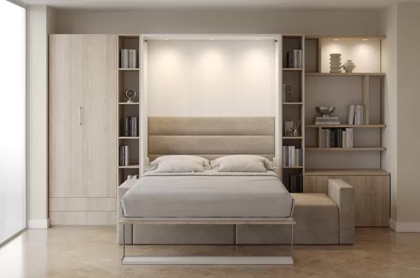 Royal Queen Wall Bed 552