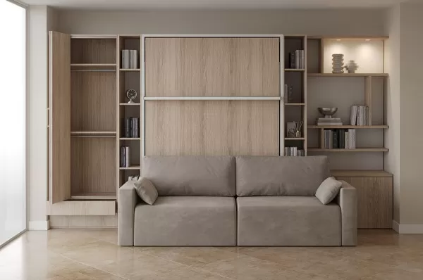 Royal Queen Wall Bed 554