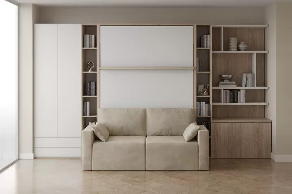 Royal Queen Wall Bed 555