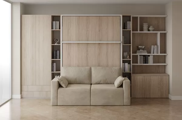 Royal Queen Wall Bed 557