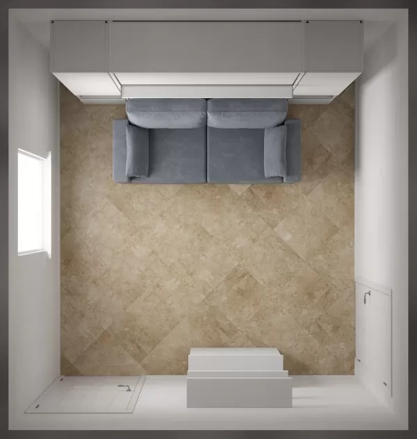 Royal Queen Wall Bed 581