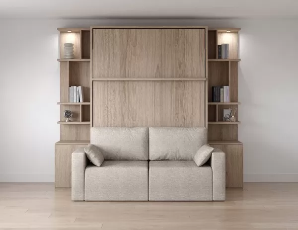 Royal Queen Wall Bed 604