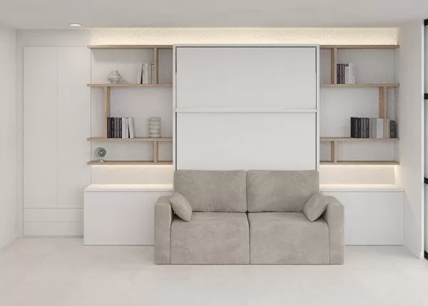 Royal Queen Wall Bed 631