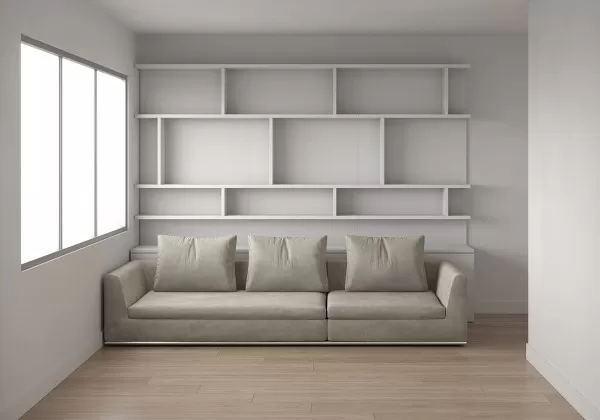 Sofa and Bookcase Set 2