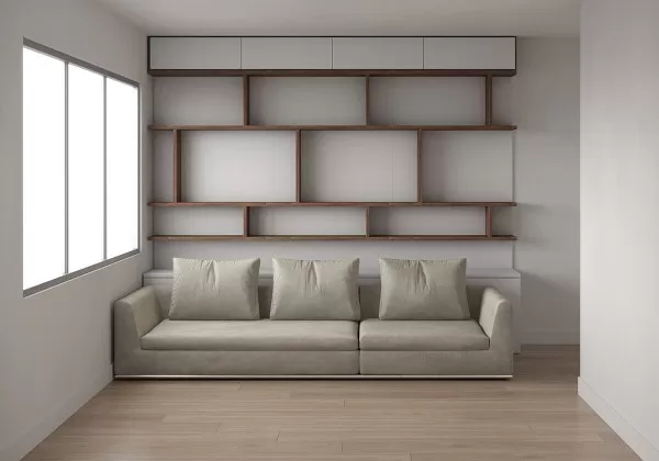 Sofa and Bookcase Set 5