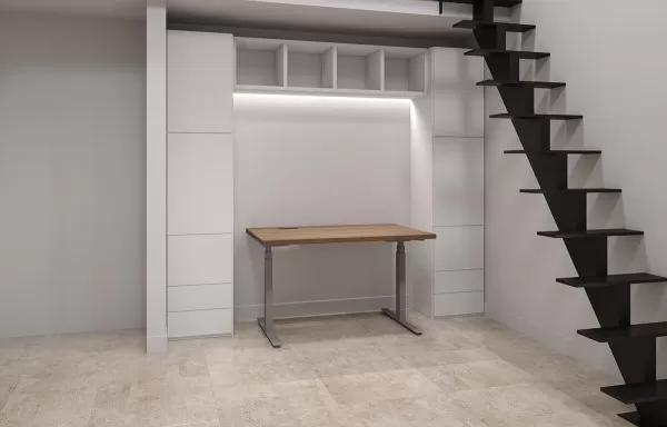 Wardrobes and Bookcase Set 2