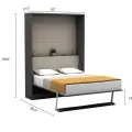 Royal Queen Electric Wall Bed - thumb - view 4