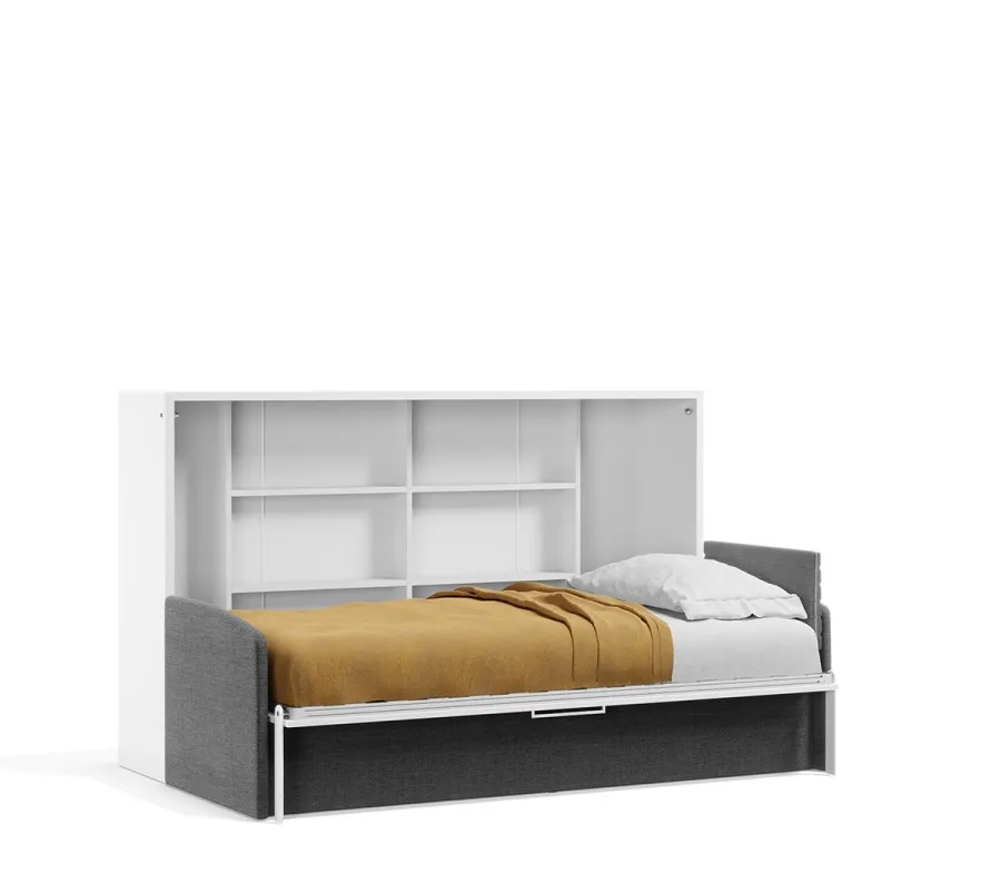 Spazio - Twin Size Wall Bed and Sofa Set - view 1
