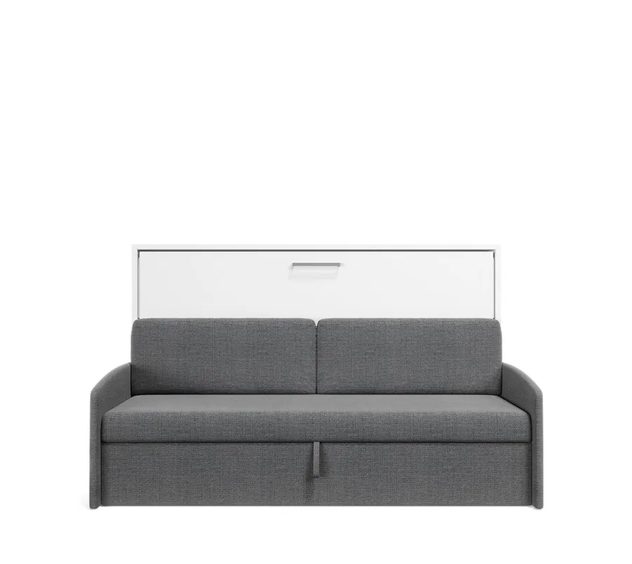 Spazio - Twin Size Wall Bed and Sofa Set - view 2