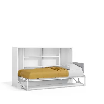 Spazio - Twin Size Wall Bed with Desk