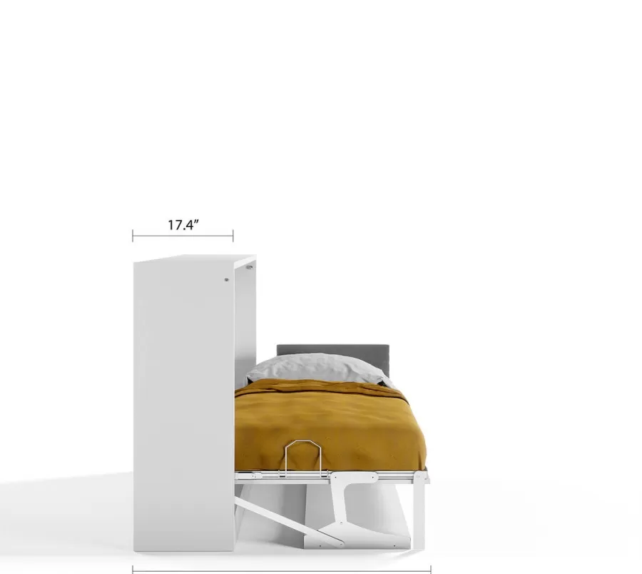 Spazio - Twin Size Wall Bed with Desk