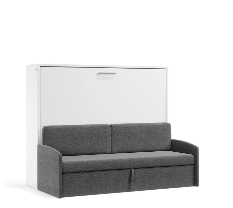 Spazio - Full Size Wall Bed and Sofa Set - view 2