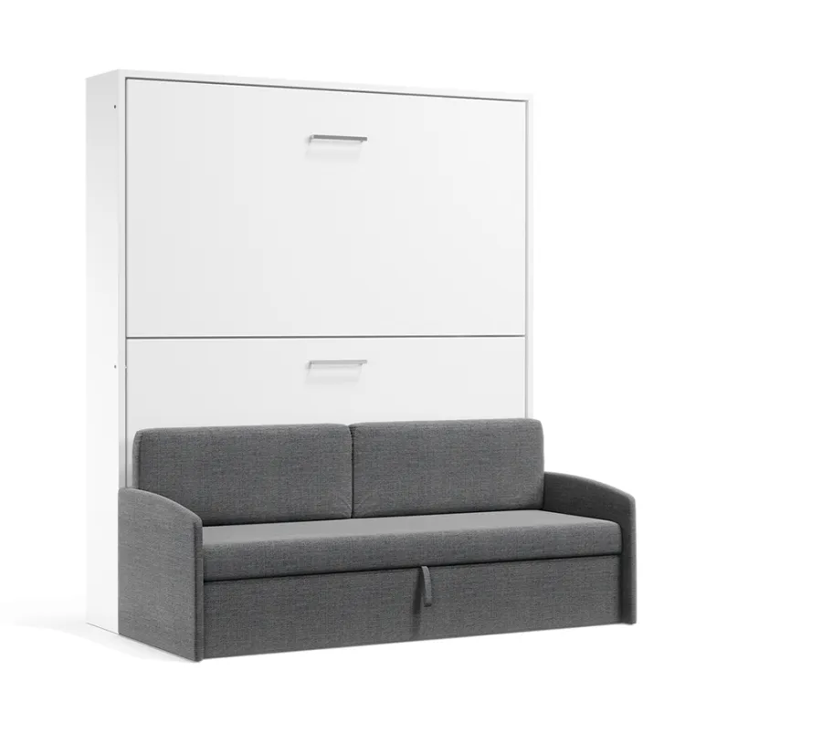 Pensiero Twin Wall Bunk Bed and Sofa Set - view 2