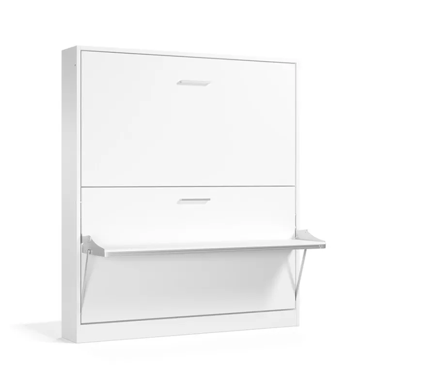 Pensiero Twin Wall Bunk Bed with Desk