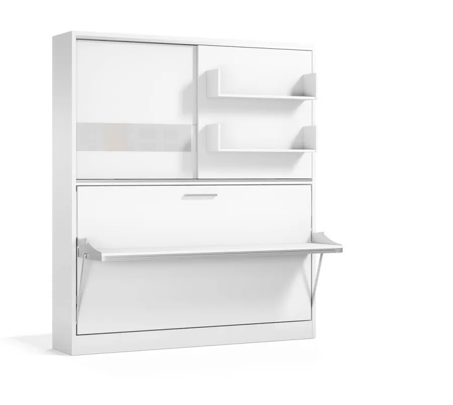 Parete Letto - Twin Wall Bed System with Desk