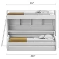 NEW Bel Mondo Twin Over Full/Full XL Bunk Bed Set