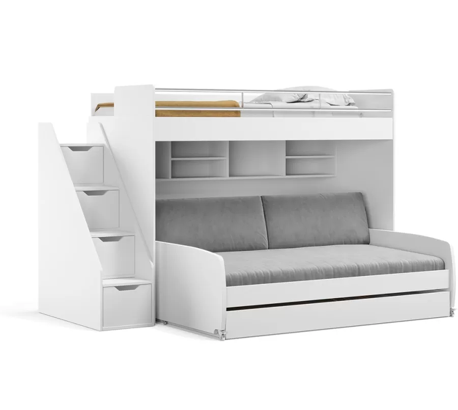 Eco Bel Mondo Twin Over Full/Full XL Bunk Bed Set