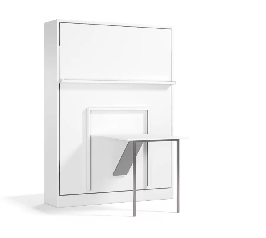 Royal Queen Wall Bed with Folding Table