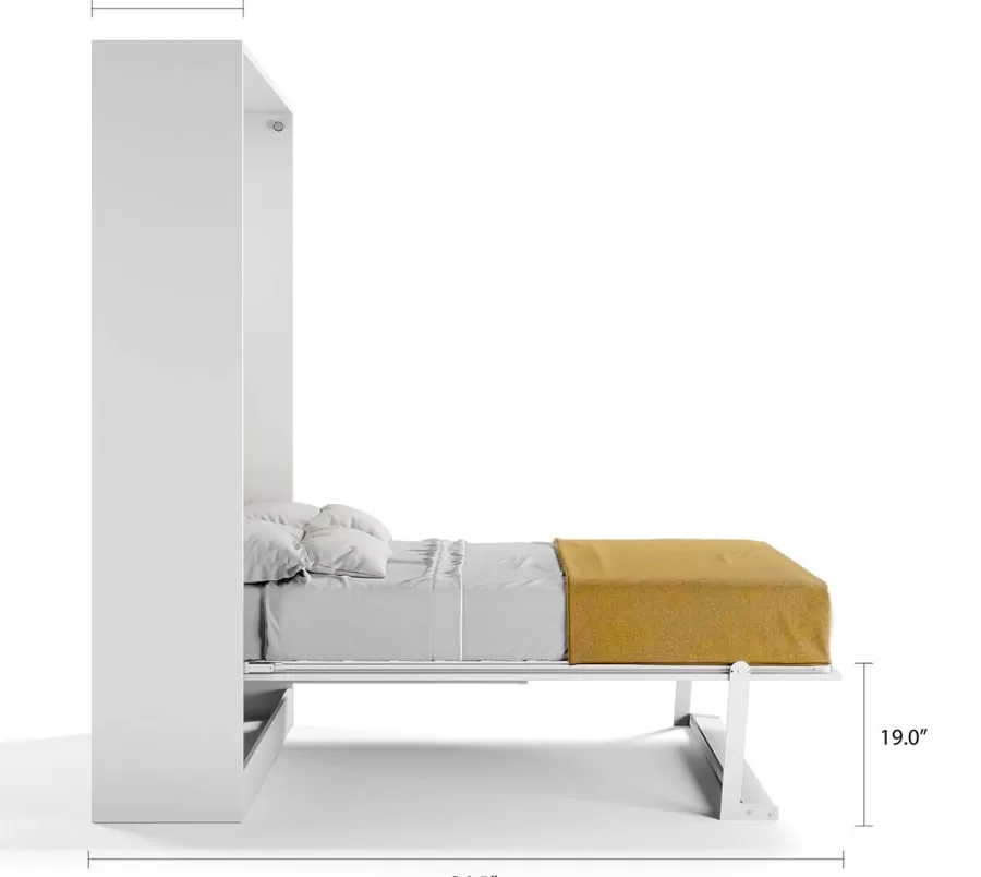 Royal Full / Full XL Wall Bed with Folding Table