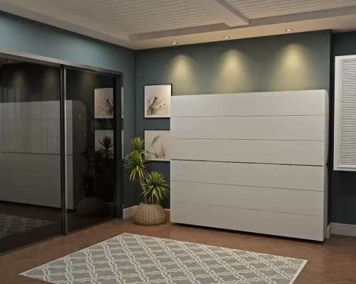 Simple Bunk Twin/Twin XL Murphy Wall Bed