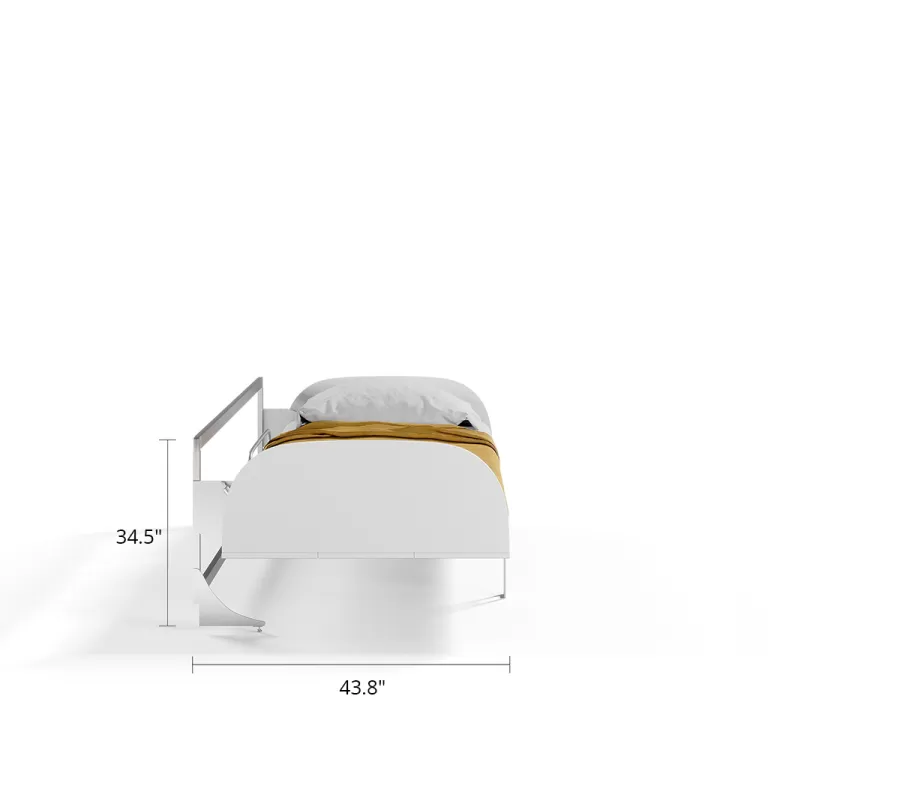 Simple Twin/Twin XL Murphy Wall Bed