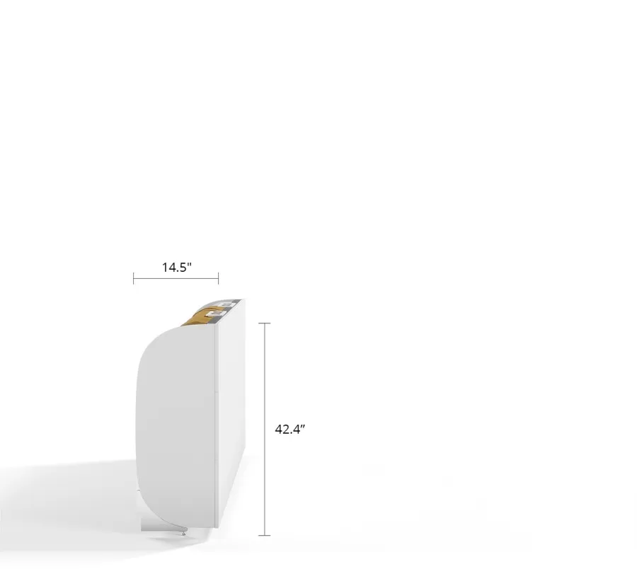 Simple Twin/Twin XL Murphy Wall Bed