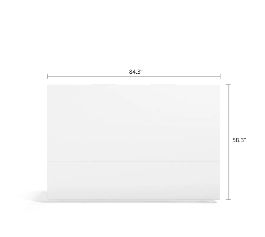 Simple Full/Full XL Murphy Wall Bed