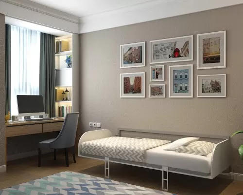 Simple Twin/Twin XL Murphy Wall Bed