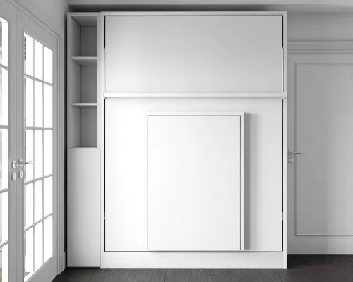 Royal Queen Wall Bed with Folding Table