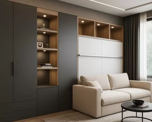 Brooklyn-inspired design with the Royal King Murphy Bed.