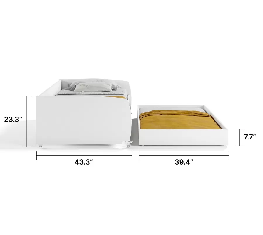 Twin XL Sofa Bed with Trundle - view 5