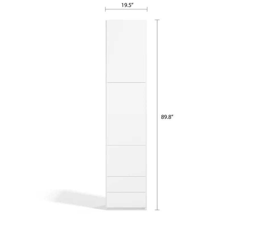 Royal Convertible Wardrobe with 2 Drawers